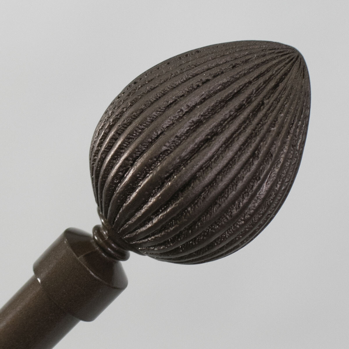 VARA METAL BRONCE P/CORTINA 122-218CM 