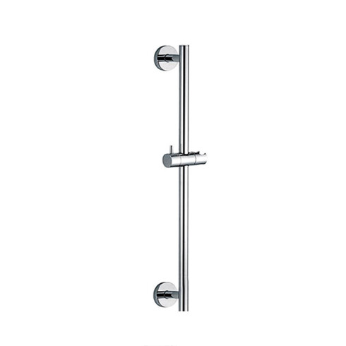 BARRAL DE DUCHA METAL DESLIZANTE BRILLO CROMO 70CM ACERO CROMO