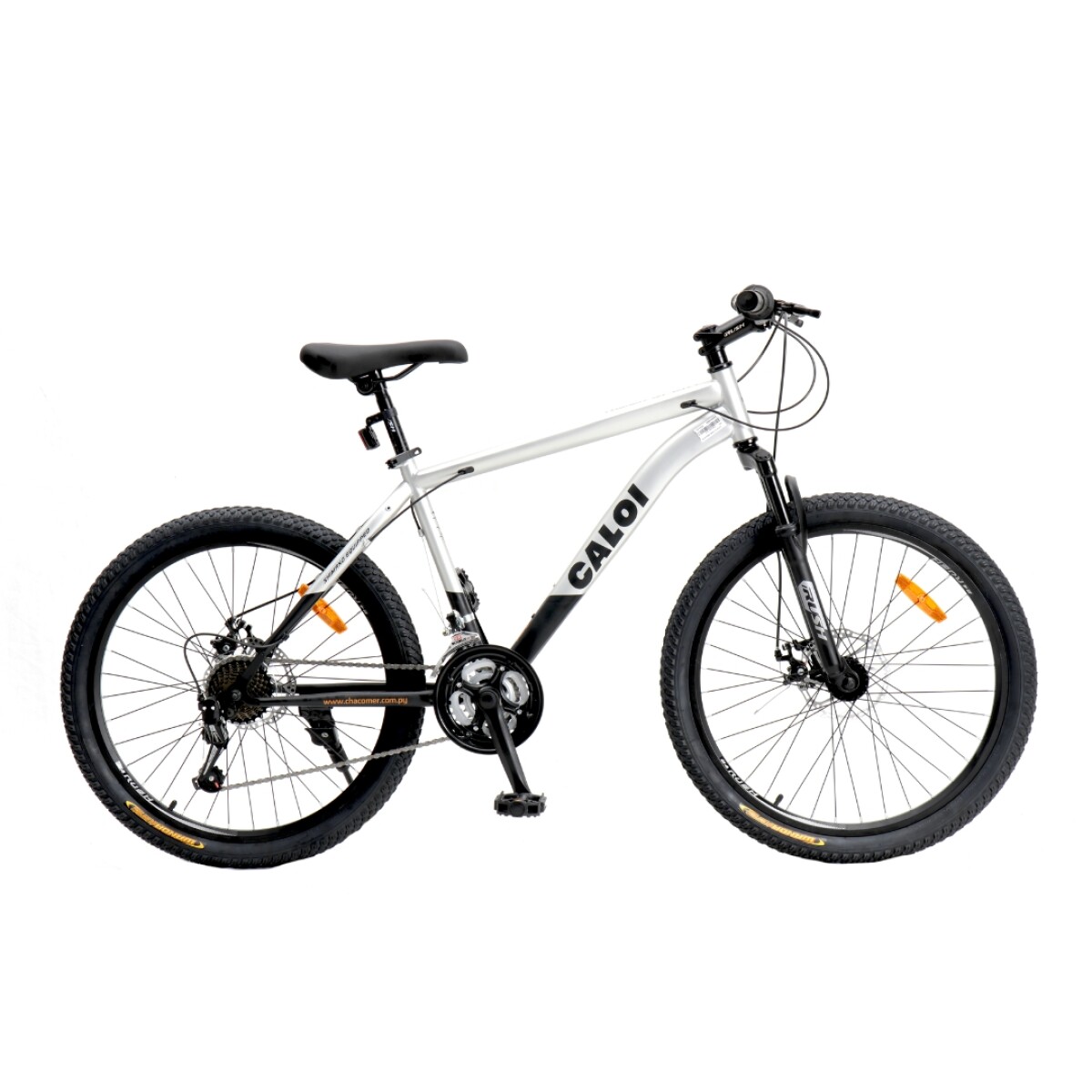 Bicicleta Caloi Rider Sport 27,5" - - Plata 