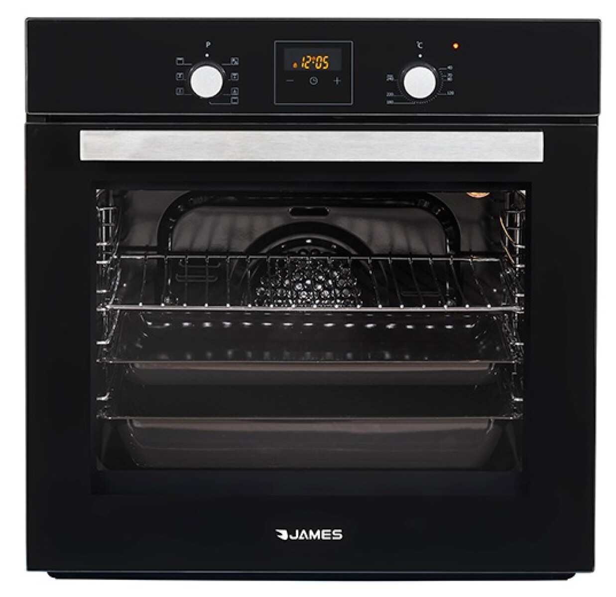 HORNO DE EMPOTRAR JAMES HEE - BKD NEGRO 