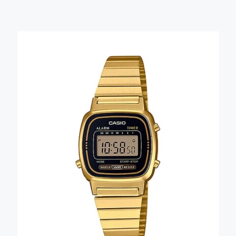 Reloj Casio retro/digital enchapado Reloj Casio retro/digital enchapado
