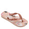 Sandalias Infantiles Havaianas Kids Top Pets Rosa Ballet - Dorado
