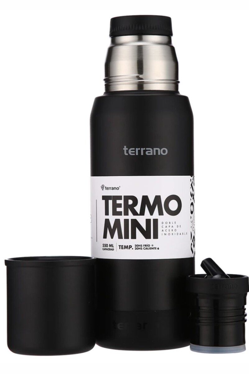 Termo Premium Slim 750ml NEGRO