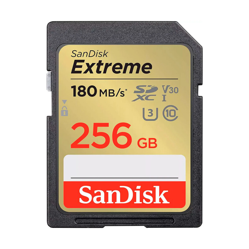 Memoria SanDisk Micro SDHC Extreme 256GB cadap Clase 10 Memoria SanDisk Micro SDHC Extreme 256GB cadap Clase 10