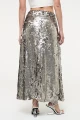 FALDA MAXI Plata
