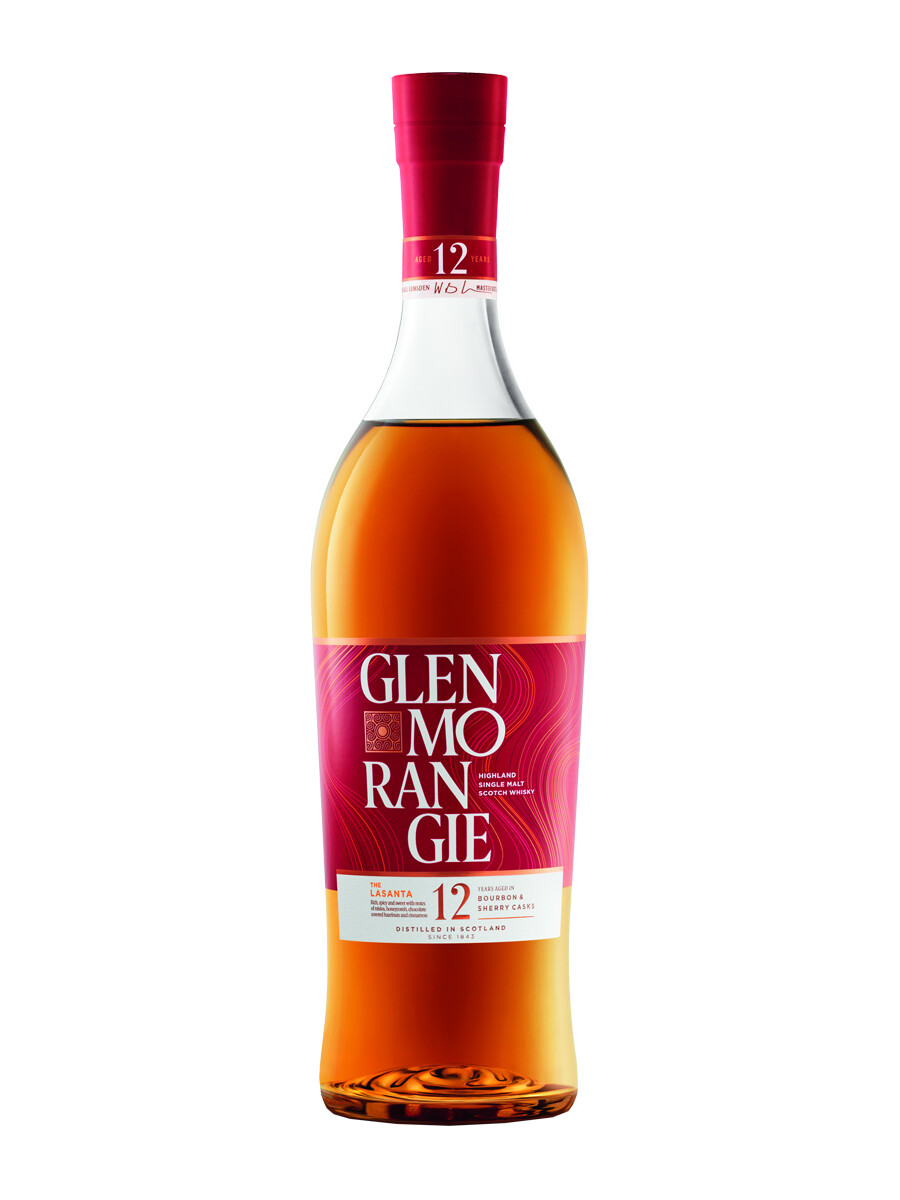 Whisky de Malta Glenmorangie Lasanta 12 Años 750 ml Whisky de Malta Glenmorangie Lasanta 12 Años 750 ml