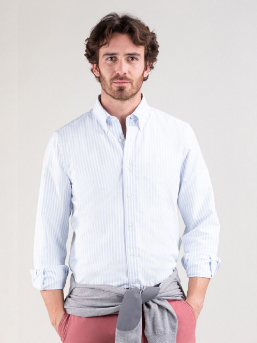 Camisa Oxford Kodak - Celeste 