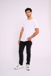 Pantalón de jean regular Negro