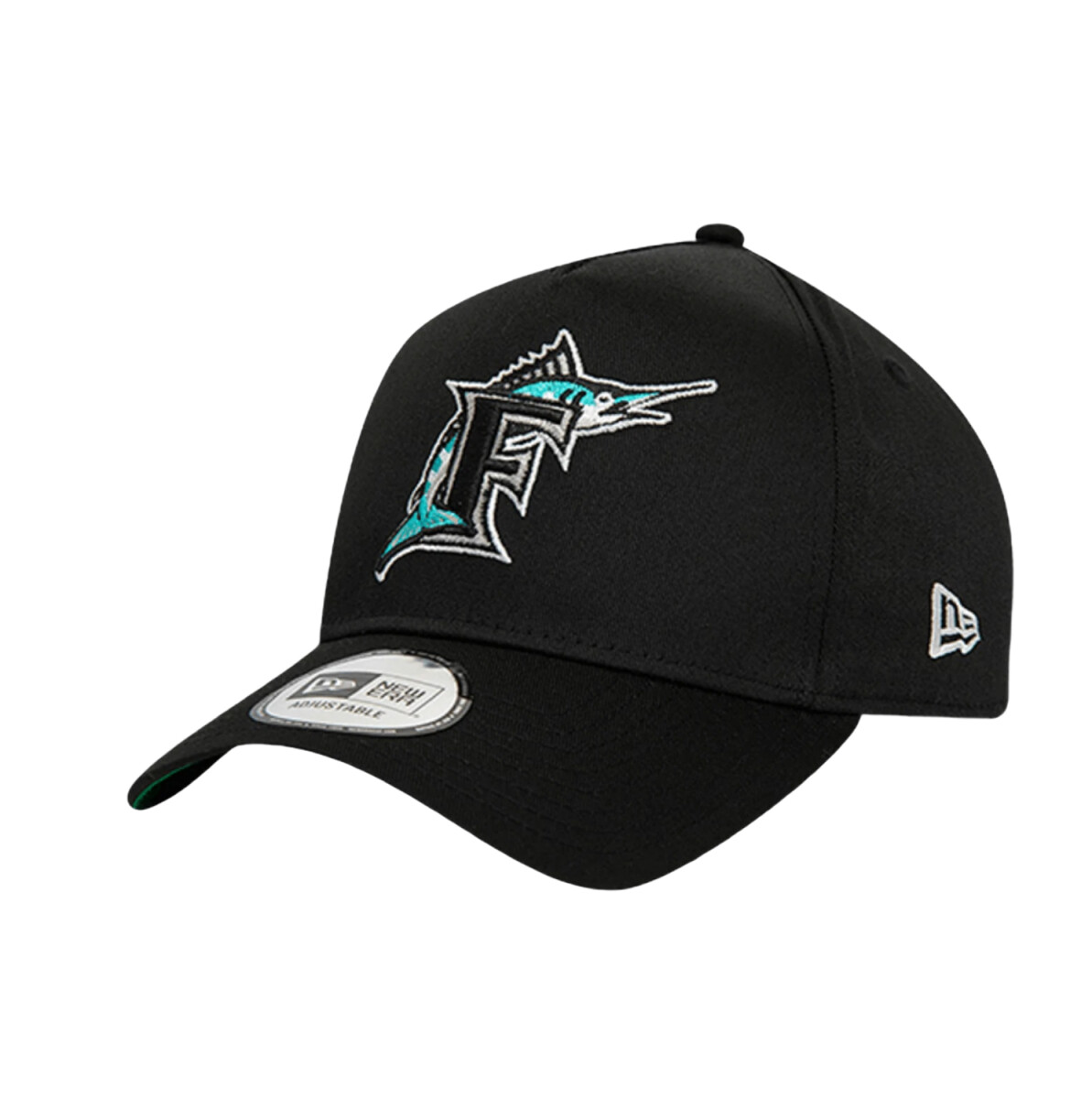 Gorro New Era Patch 9Forty Florida Marlins - Negro 