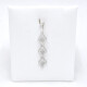 Colgante En Oro 18K Blanco Y Brillantes Colgante En Oro 18K Blanco Y Brillantes