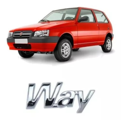 EMBLEMA "WAY" Emblema "way"