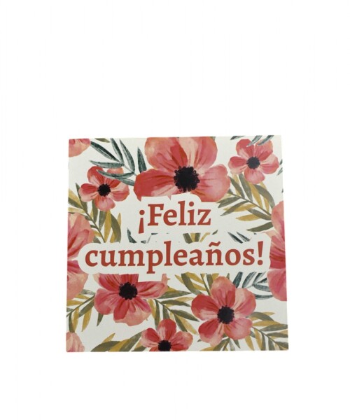 Tarjeta cumpleaños 10x10. DISEÑO 3