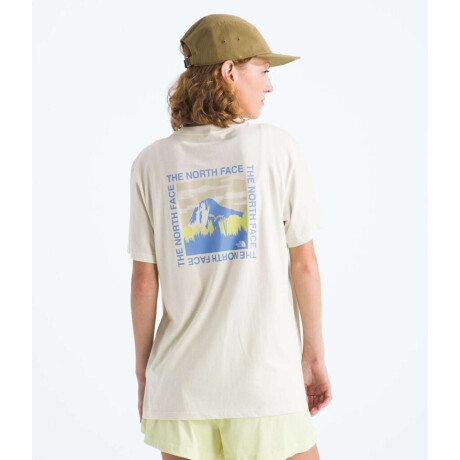 Remera All Day Beauty Relaxed Short Sleeve White Dune