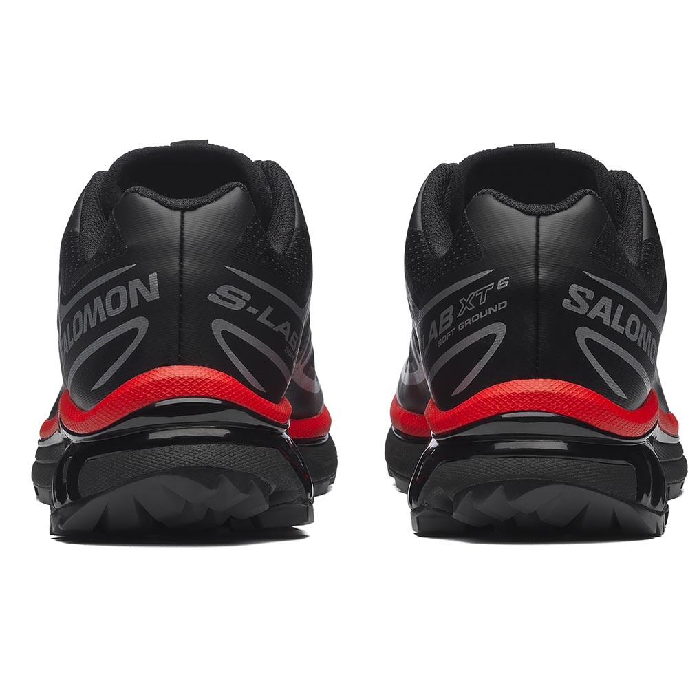 Zapatillas Salomon Xt-6 Unisex Black/Red