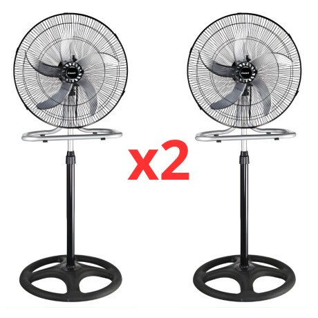 Ventilador 3 en 1 Cuori Vento con aspas metalicas 60w 50cm Ventilador 3 en 1 Cuori Vento con aspas metalicas 60w 50cm