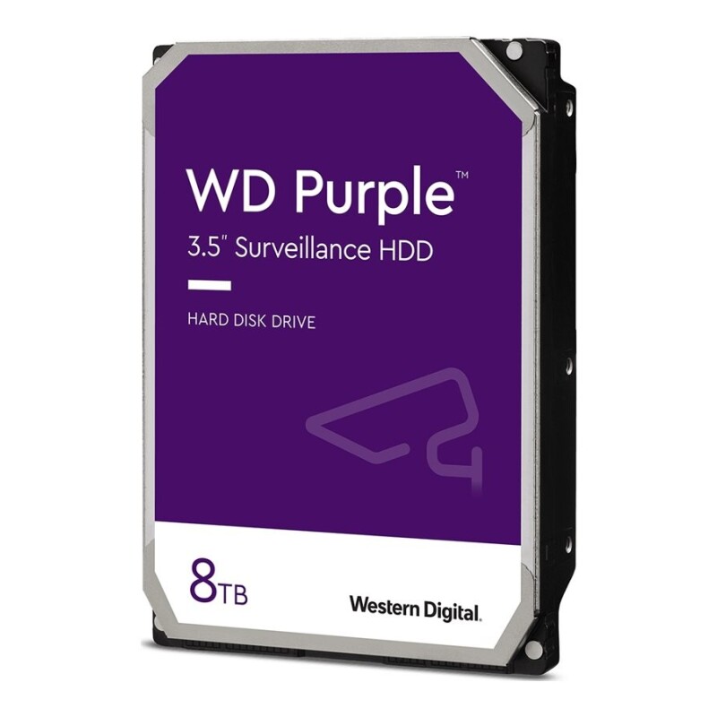 WD Purple WD85PURZ - Disco duro - 8 TB - interno - 3.5" - SATA 6Gb/s - 5640 rpm - búfer: 256 MB WD Purple WD85PURZ - Disco duro - 8 TB - interno - 3.5" - SATA 6Gb/s - 5640 rpm - búfer: 256 MB