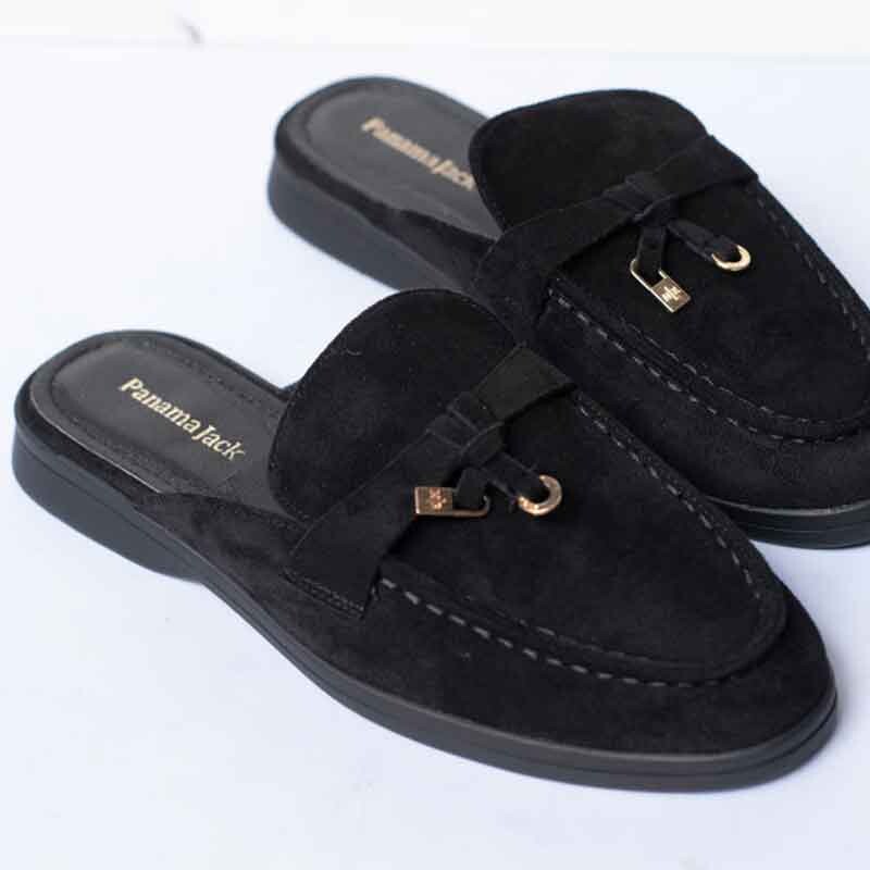 Zueco Dama Panama Jack BLACK