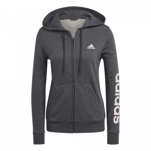 Campera Adidas Moda Dama gris/rosa S/C