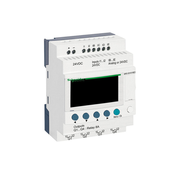 PLC Zelio 6 entradas 4 salidas con reloj 24Vdc TL9504