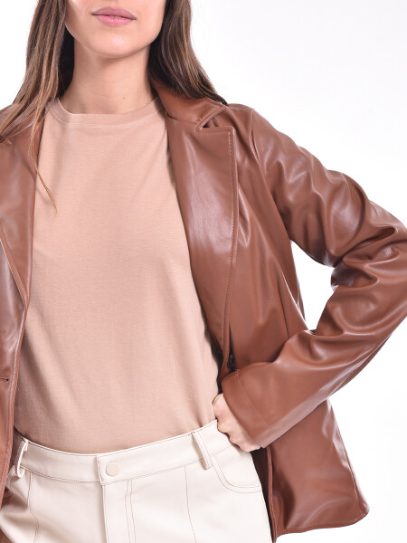 CHAQUETA VICTORIA MARRON