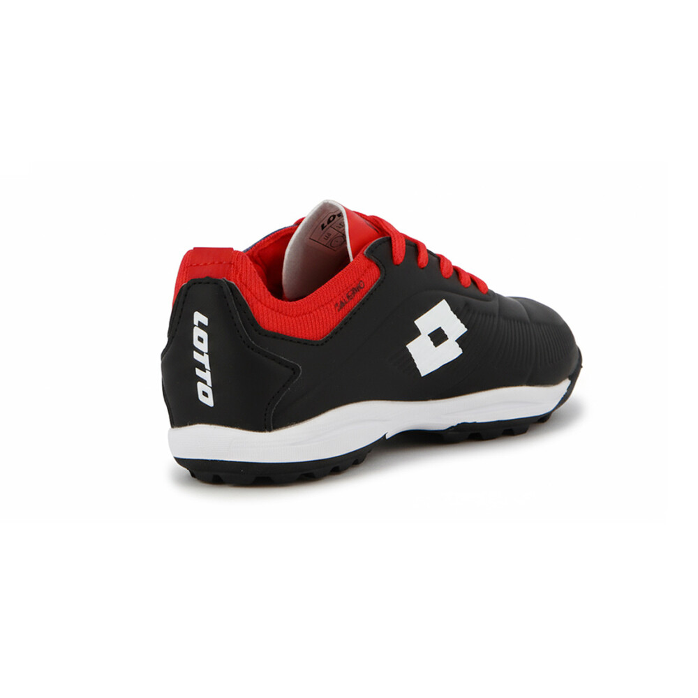 Lotto SALERNO Futbol 5 TF Niño - Negro/Blanco Negro-Blanco
