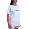 Remera Manga Corta Mujer Topper Blanco