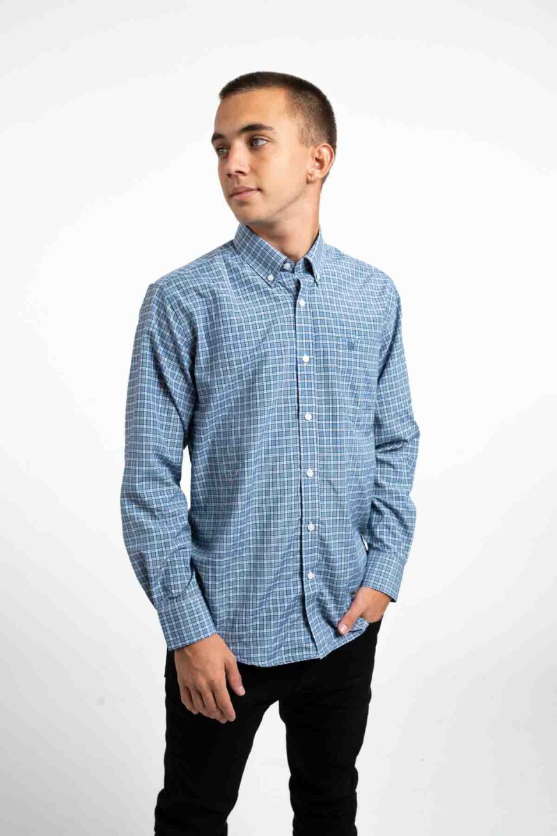 Camisa Cuadros - Grey Cuadro 