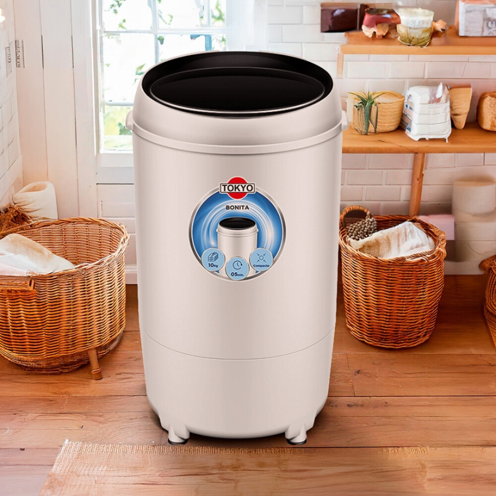 CENTRIFUGA DE ROPAS TOKYO BONITA 10KGS BLANCA C/ TIMER Unica