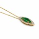 Conjunto Esmeralda y brillantes Oro 18 Kt Conjunto Esmeralda y brillantes Oro 18 Kt