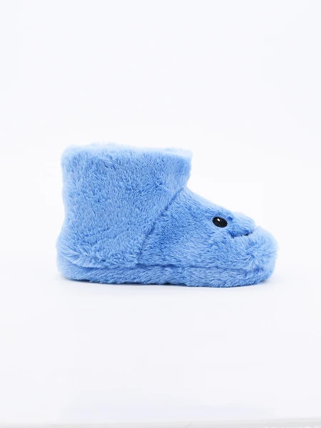 PANTUFLA INFANTIL MONSTRUO AZUL