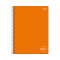 Cuadernola Tilibra 96 Hojas Zoom+ Tapa Dura Naranja