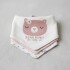 Set x3 baberos bandana GROW bear rosado