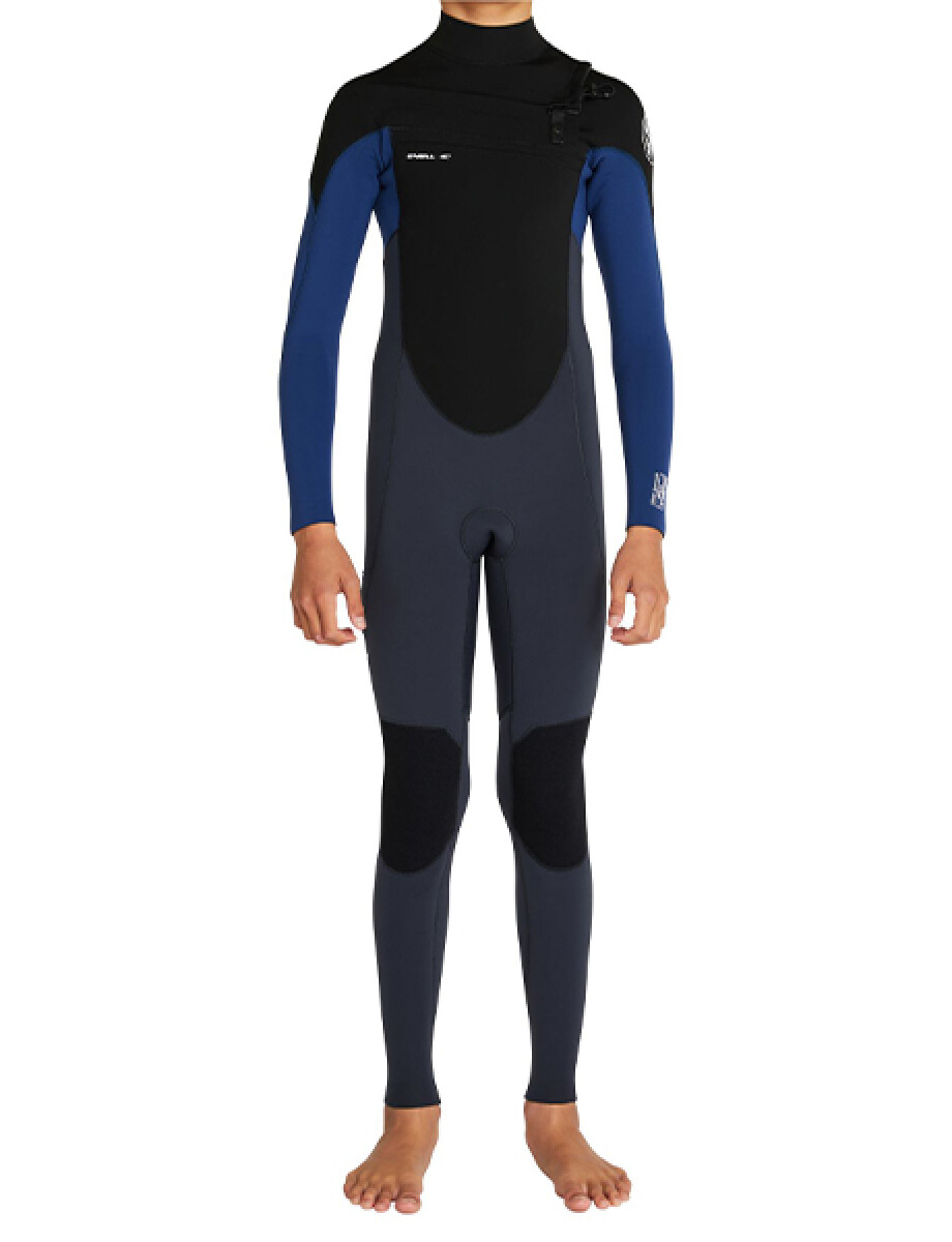 Defender Juvenil 4/3 mm - Chest Zip Full Wetsuit - Azul 