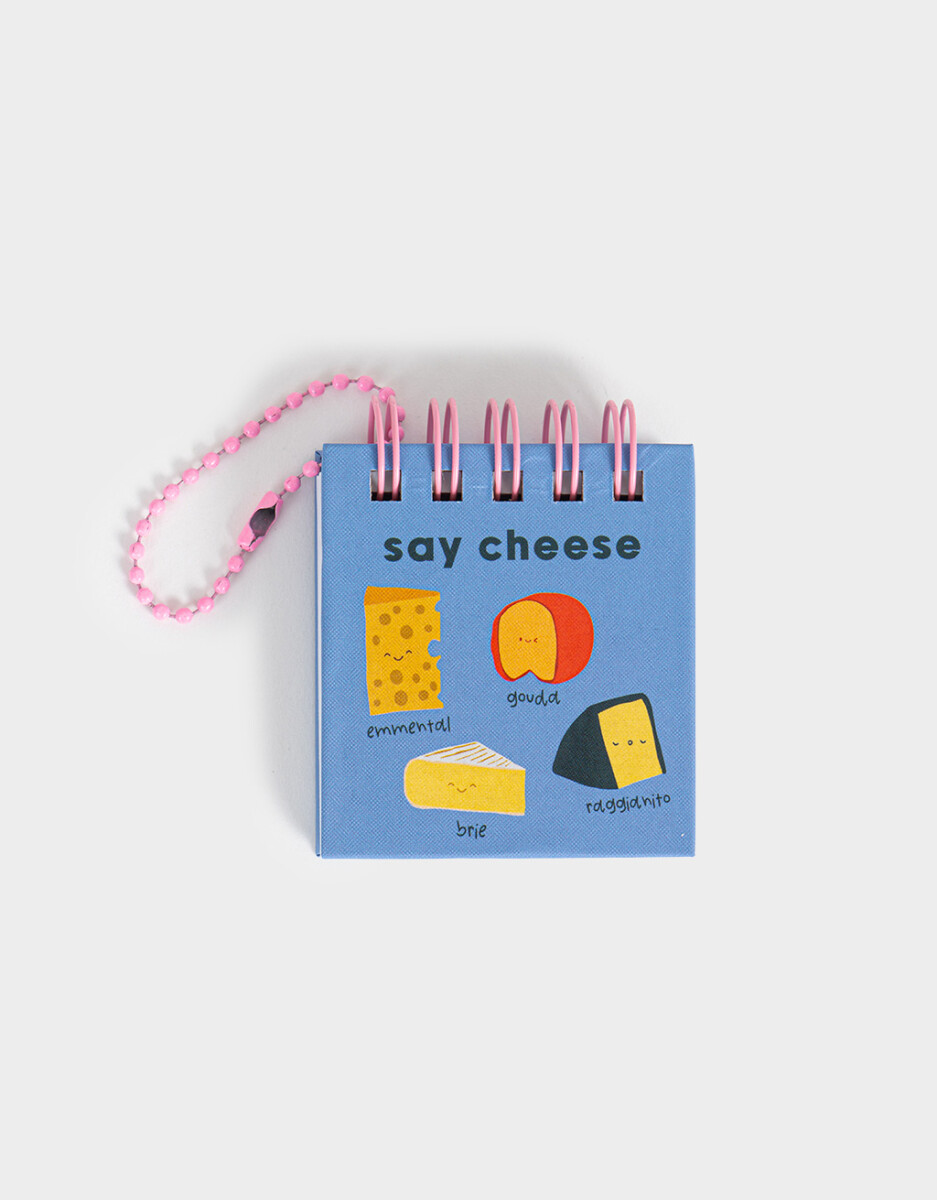 Mini Memo "say Cheese" 