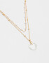 Collares Cortos Con corazón Collar Con Corazón - Dorado