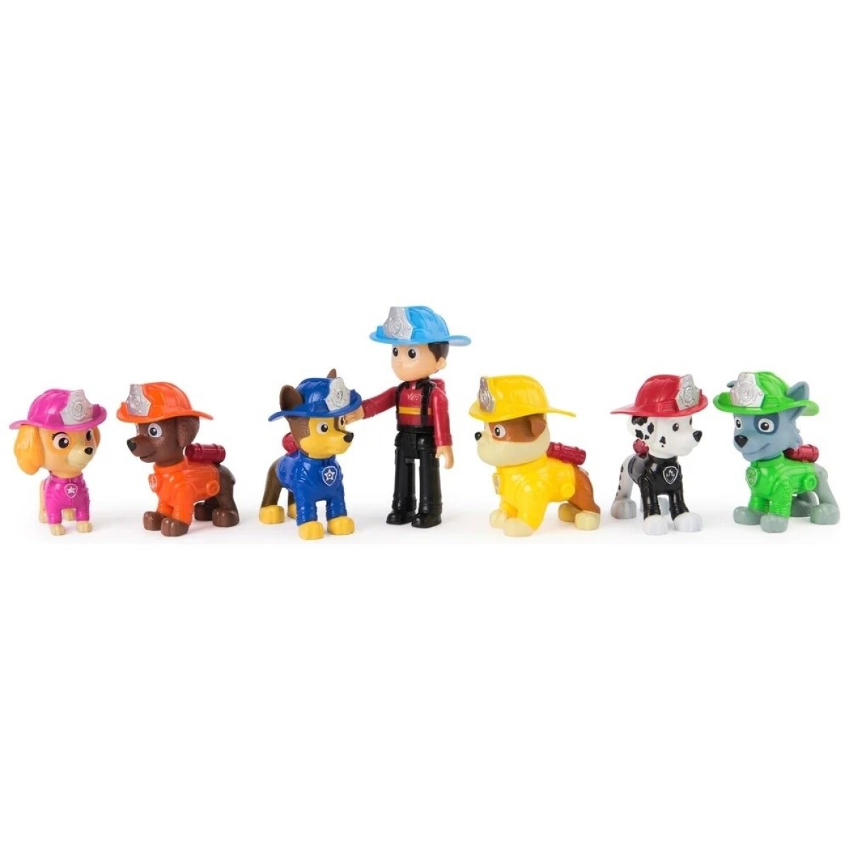 Pack X7 Figuras Paw Patrol 97234 Fire Rescue 