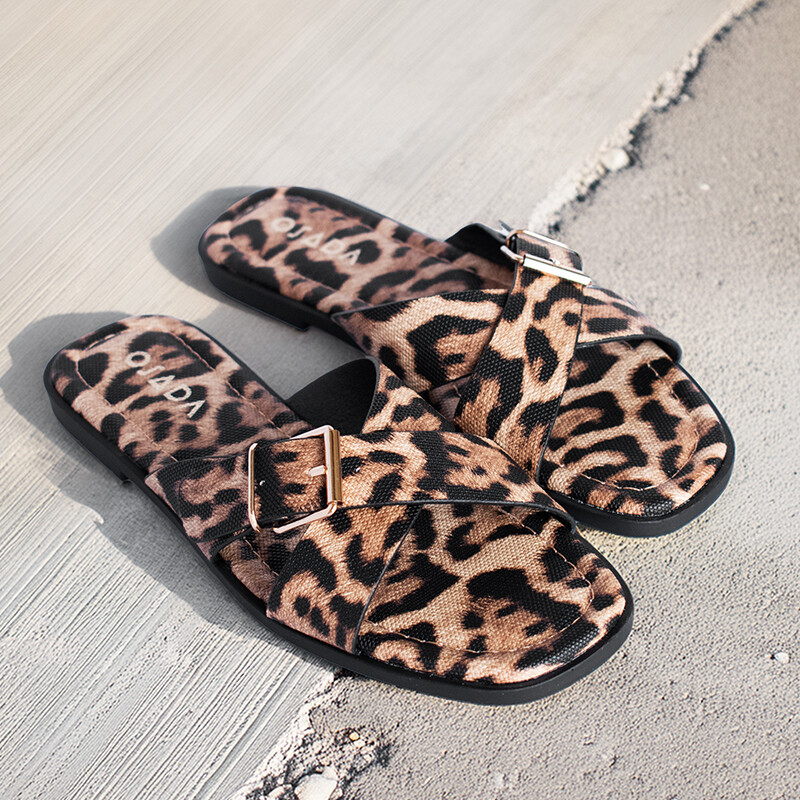 Sandalia de dama Osada LEOPARD