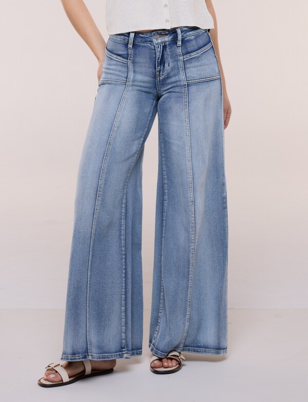 Jean Pespunte Wide Leg JEAN