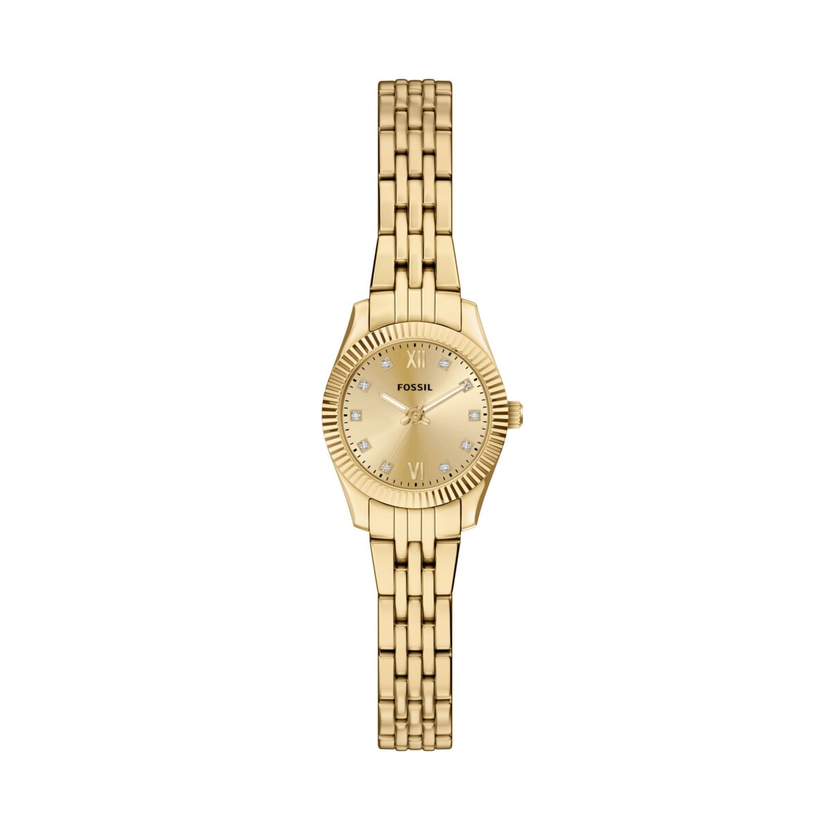 Reloj FOSSIL SCARLETTE Acero Dorado Esfera 20mm 