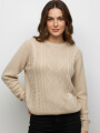 Sweater Aspasia Beige Claro