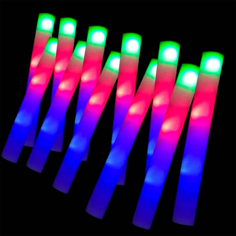 Set Cotillón Barra Luminosa Tubo Led Espuma X30 Multicolor Cot002052