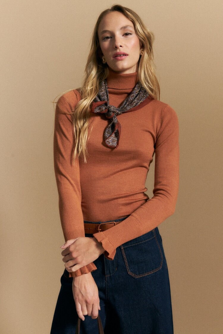 POLERA NEW BREAKS Canela