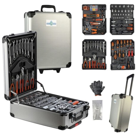 Valija Herramientas Ecodrop Aluminio Kit 599pc Valija Herramientas Ecodrop Aluminio Kit 599pc