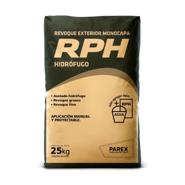 REVOQUE EXTERIOR RPH 3 EN 1 25 KG REVOQUE EXTERIOR RPH 3 EN 1 25 KG