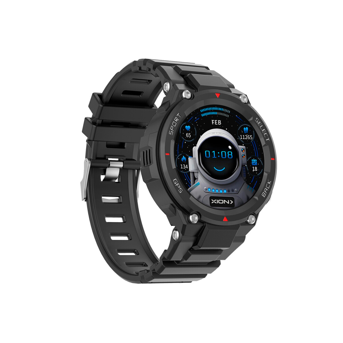 Smartwatch Reloj Smart Xion X-watch99 Grn Pantalla 1.3 Negro 