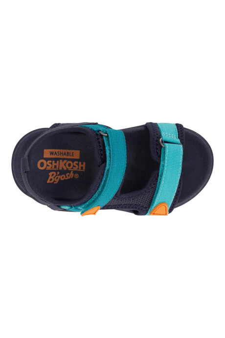 Sandalias casuales, azules Sin color