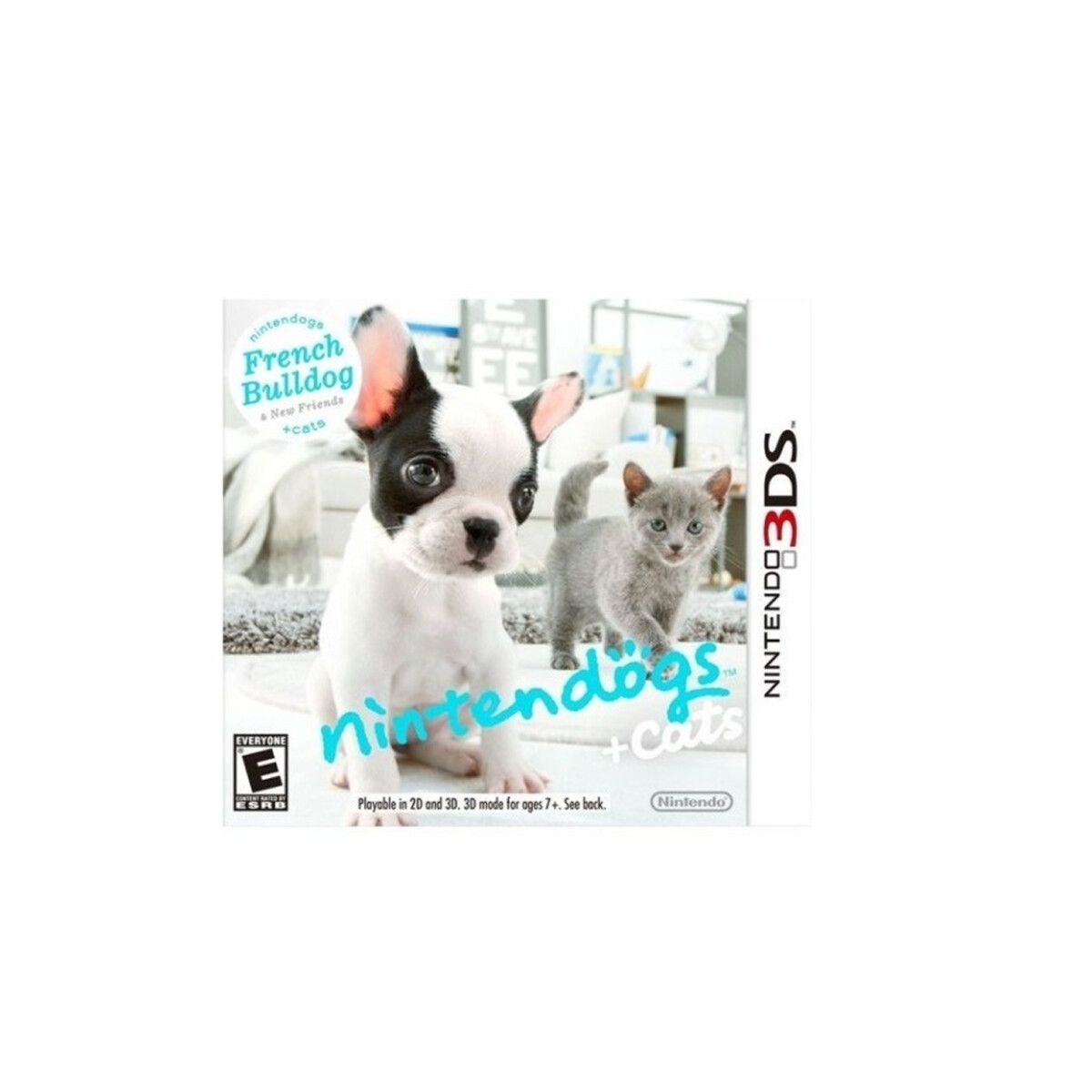 3DS NINTENDOGS + CATS: FRENCH BULLDOG 