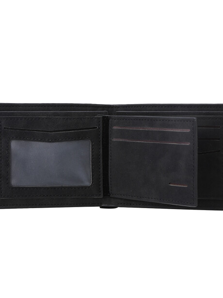 Billetera Vista Superior Negro