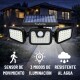 Foco Solar Led Exterior Sensor Movimiento 3 Modos Youhome Foco Solar Led Exterior Sensor Movimiento 3 Modos Youhome