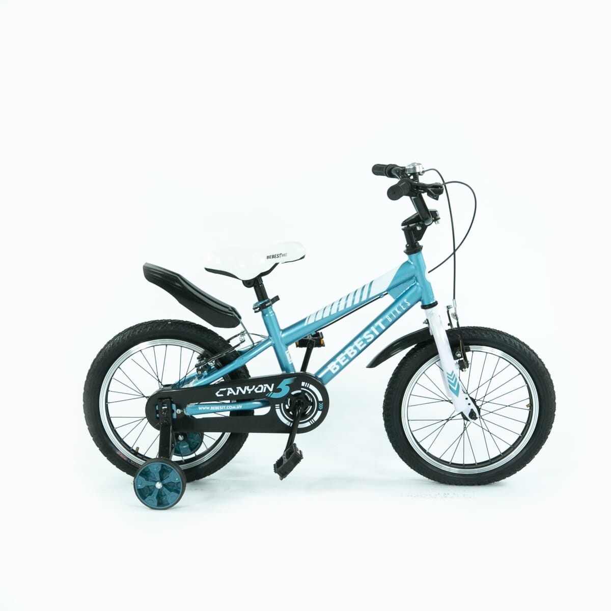 Bicicleta para Niños Bebesit Canyon Rodado 16 Azul - CELESTE 